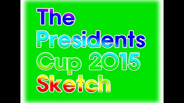 2015 프레지던트 컵 (Presidents Cup) Sketch