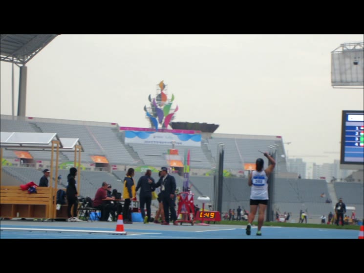 인천2014년 아시안장애인올림픽창던지기